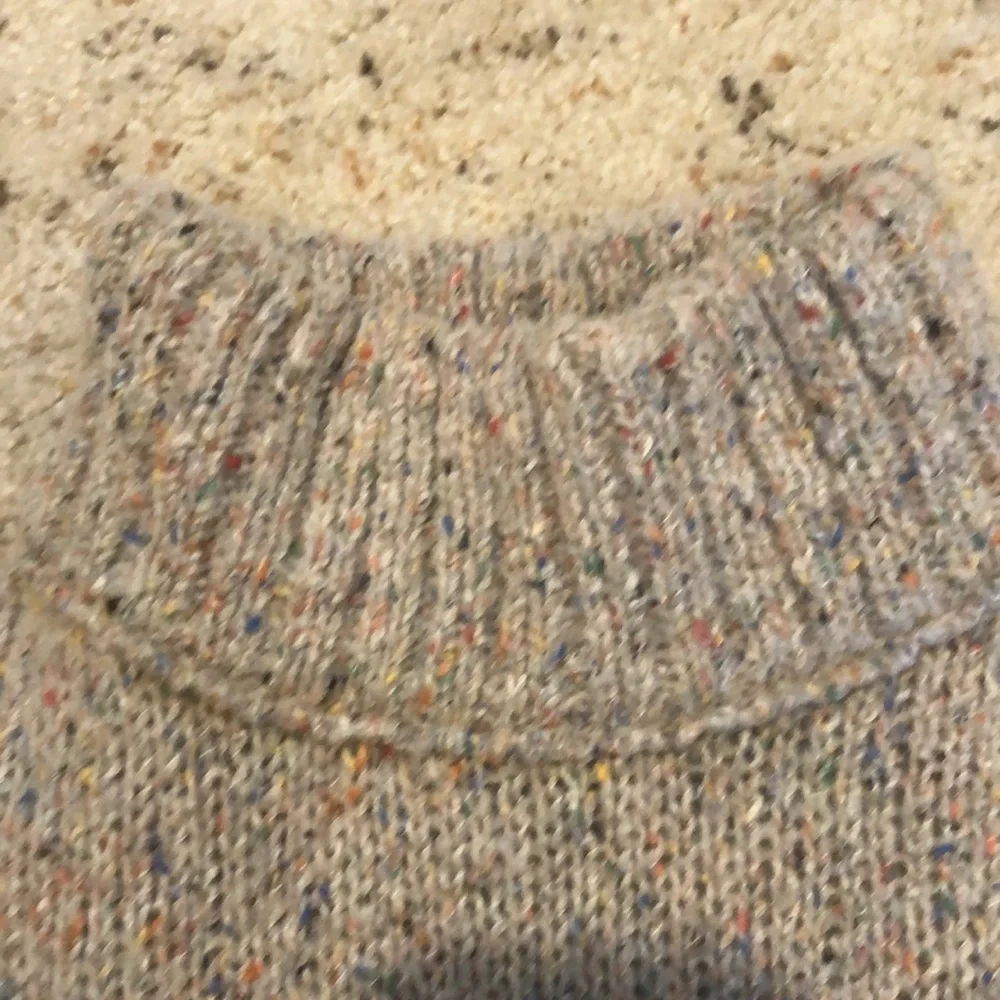 J. Crew Wool Confetti Mock Neck Sweater Size XS - Picture 3 of 13